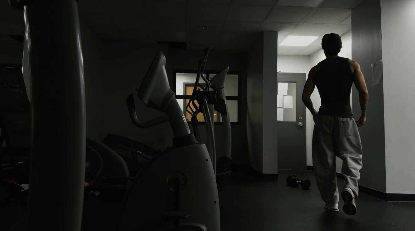 Gym frame graded with OMEN